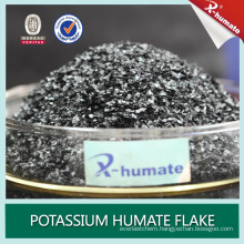 Anti-Hard Water Potassium Humate Shiny Flakes